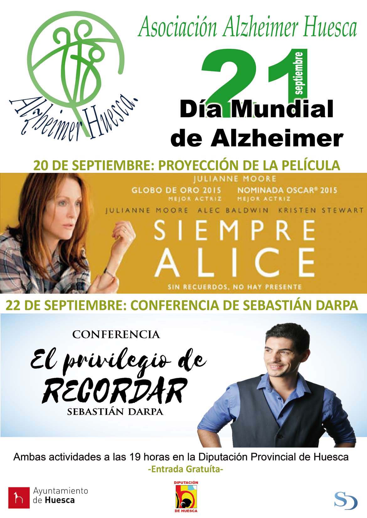 Actos del día del Alzheimer en la provincia de Huesca Actos del día del Alzheimer en la provincia de Huesca